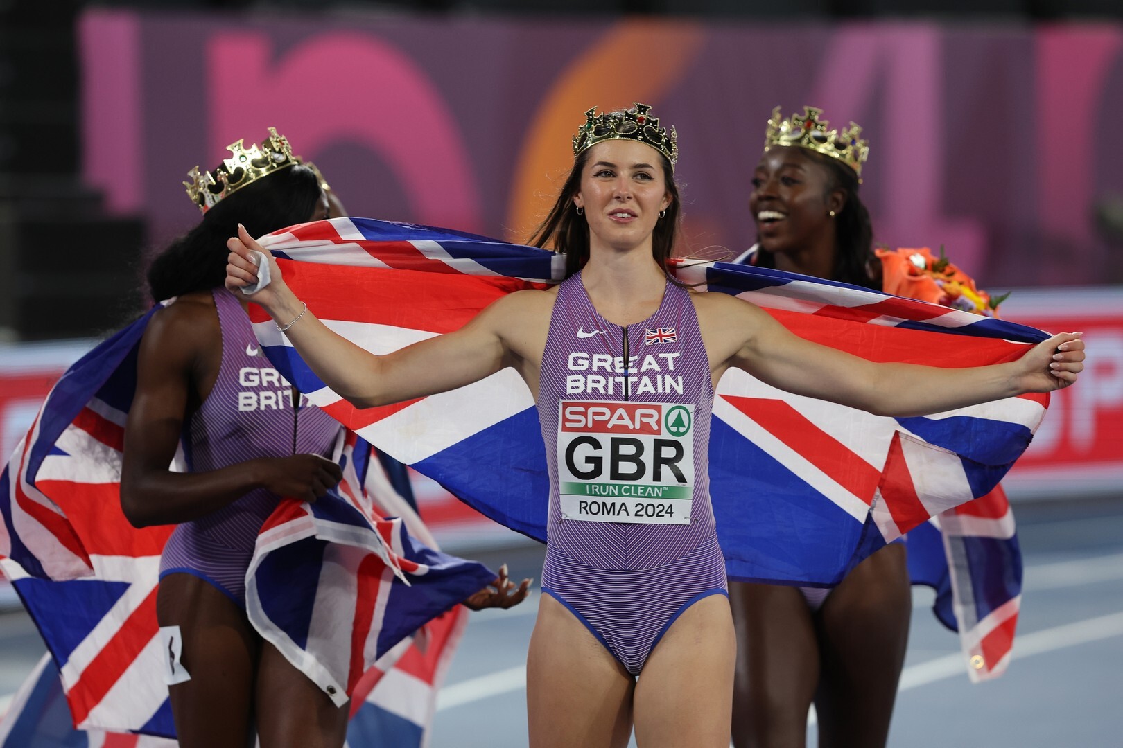 Büyük Britanya’dan Amy Hunt, Avrupa Şampiyonası 100m’de ilk senior bireysel altın madalyası kazandı